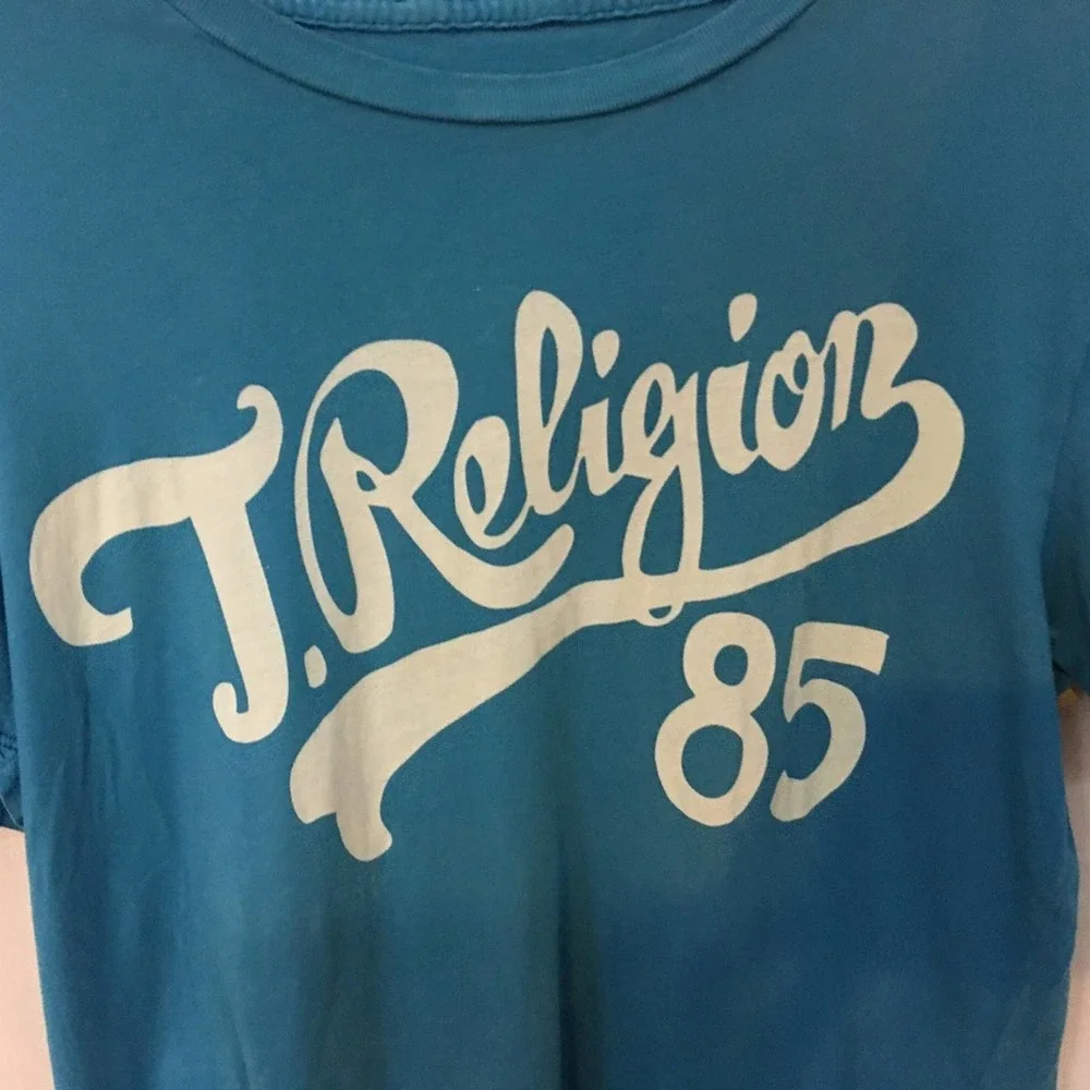 True Religion Blue Tee